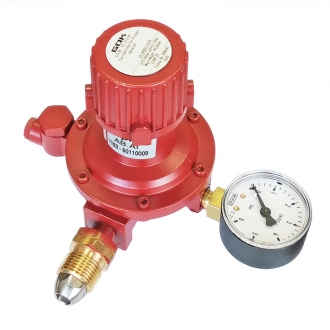 Регулятор давления газа GOK VSR 0126, 24 кг/ч, 0.7–4 бар с манометром