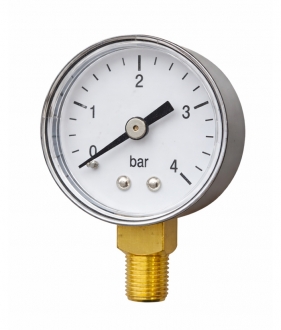 Манометр для регуляторов, R ⅛″, 0…4 бар