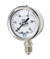 Манометр для газгольдера, G ¼″, 0…25 бар
